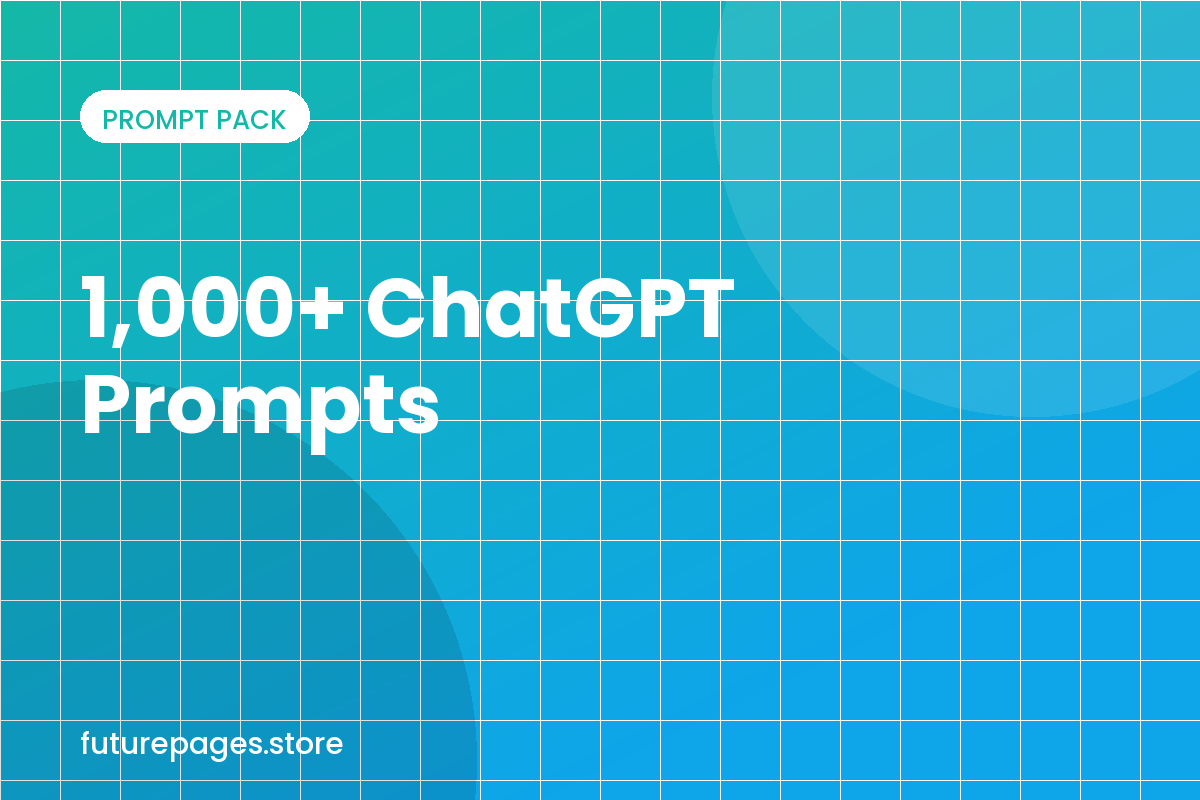 1,000+ ChatGPT Prompts for Content Creators — Cover