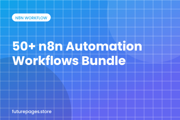 50+ n8n Automation Workflows Bundle — Cover