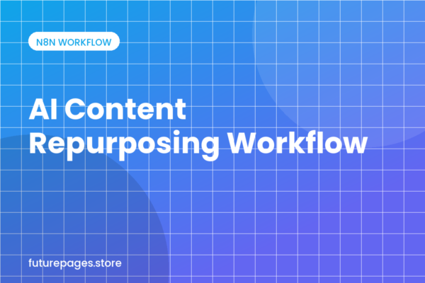AI Content Repurposing Workflow (n8n) — Cover