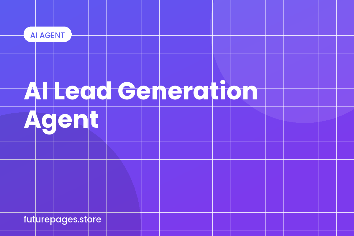 AI Lead Generation Agent — Cover