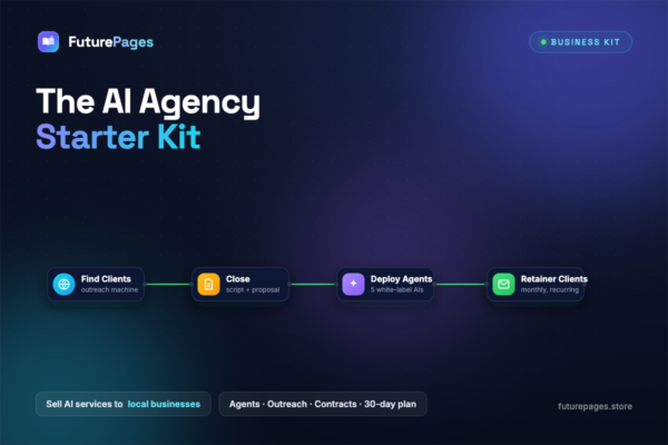 The AI Agency Starter Kit — product cover