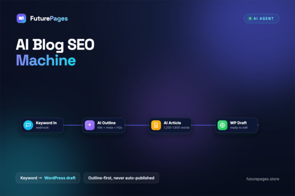 AI Blog SEO Machine (n8n + GPT) — product cover