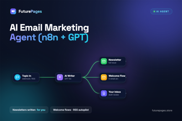 AI Email Marketing Agent (n8n + GPT) — product cover