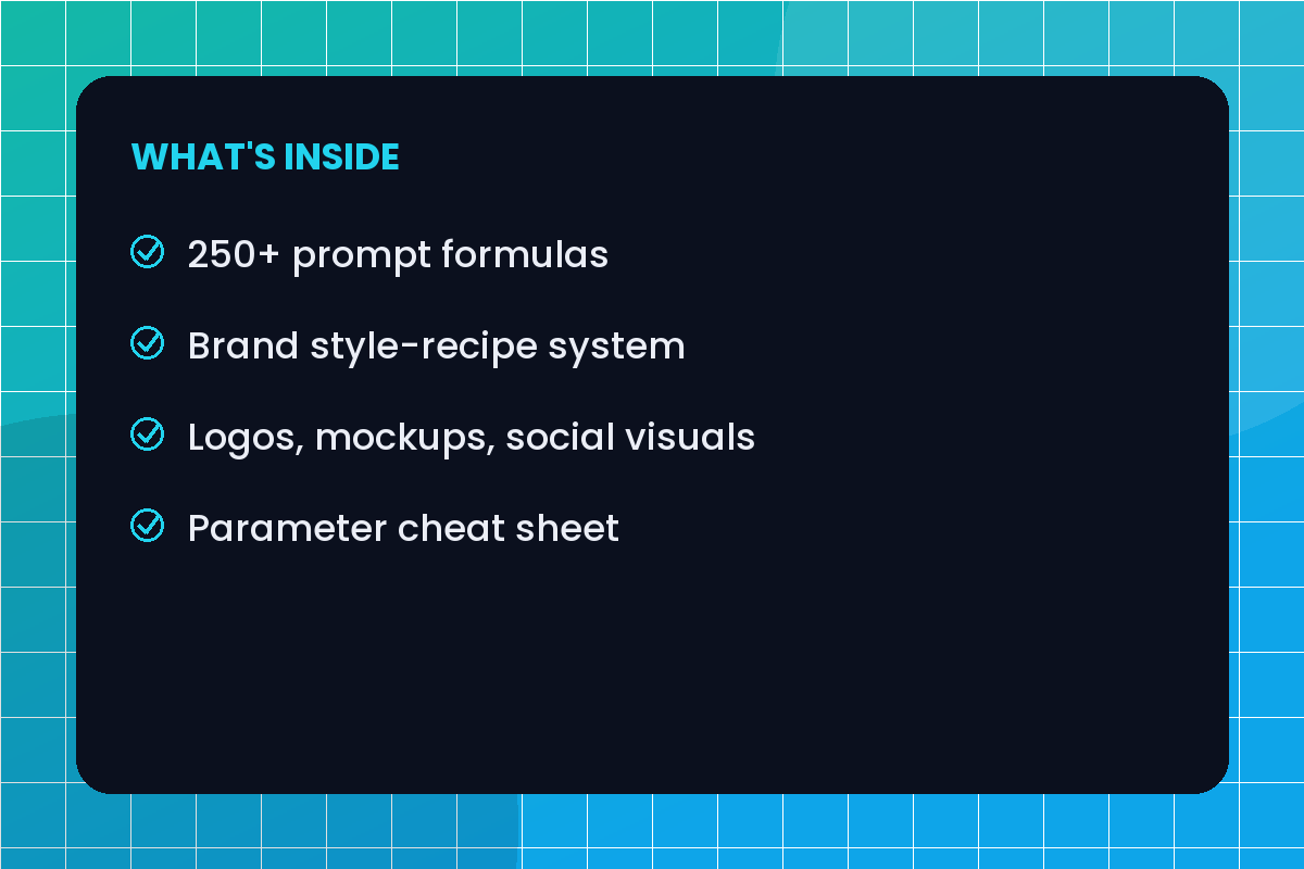 Midjourney Prompt Library for Branding — What's Inside