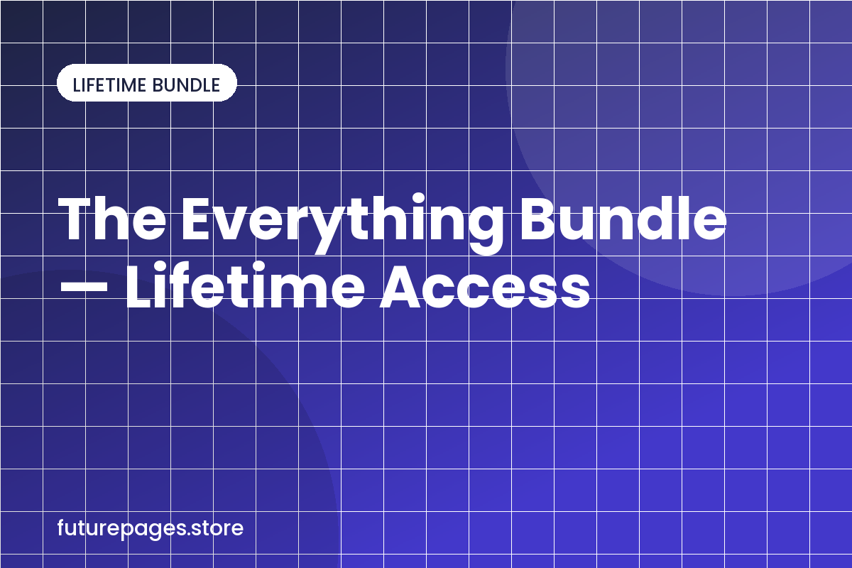 The Everything Bundle — Lifetime Access — Cover